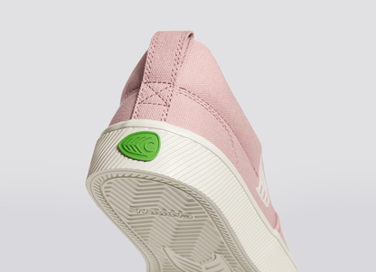 SLIP ON ローズキャンバス アイボリーロゴ スニーカー ウィメンズ